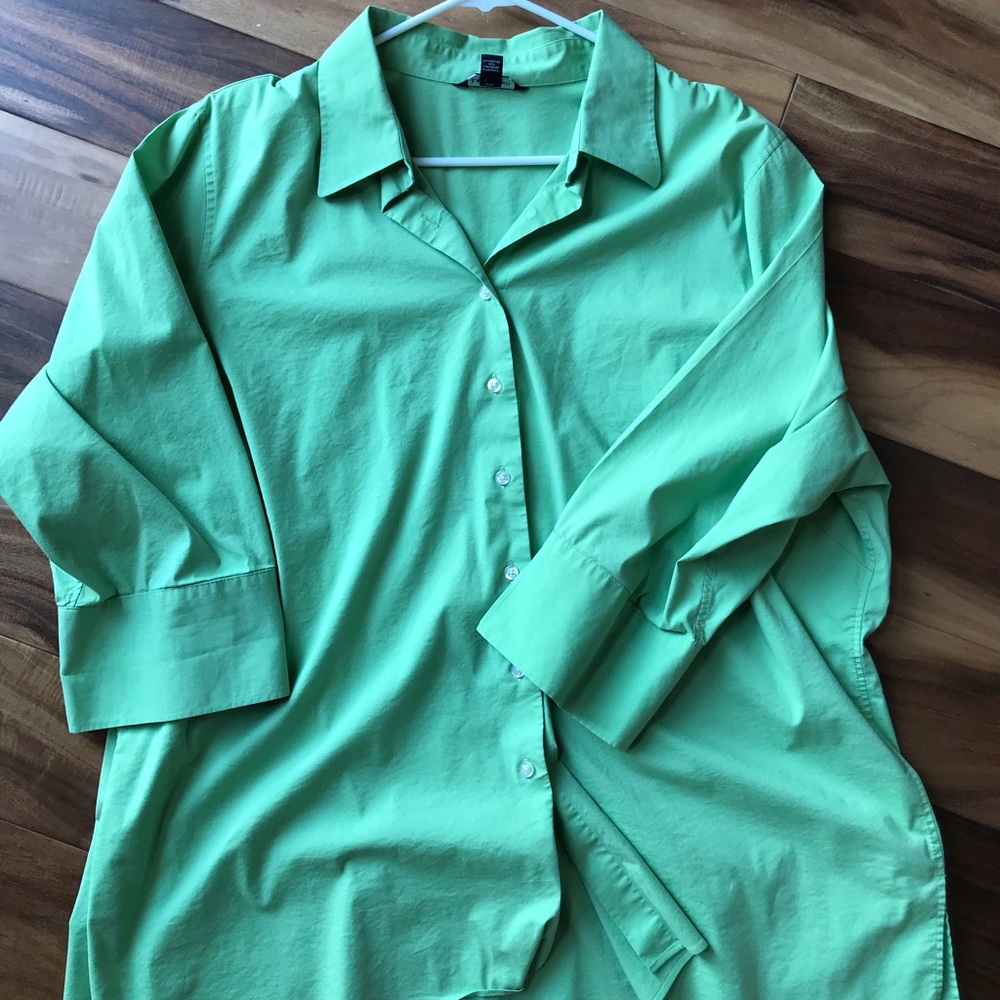 Lands end women’s button down. Size 24W